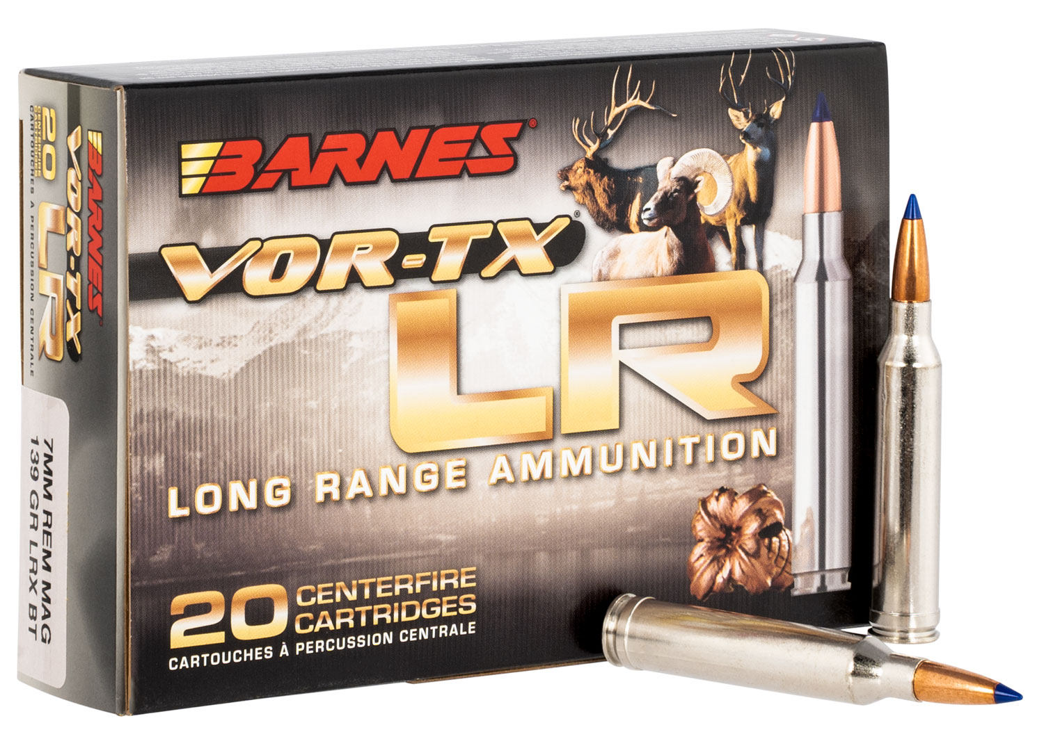 Barnes VOR-TX Long Range X Boat Tail Ammo