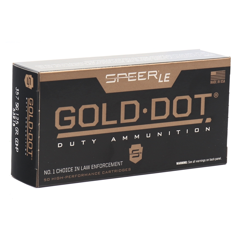 Bulk Speer Gold Dot LE JHP Ammo