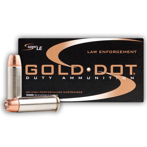 Speer LE Gold Dot JHP Ammo
