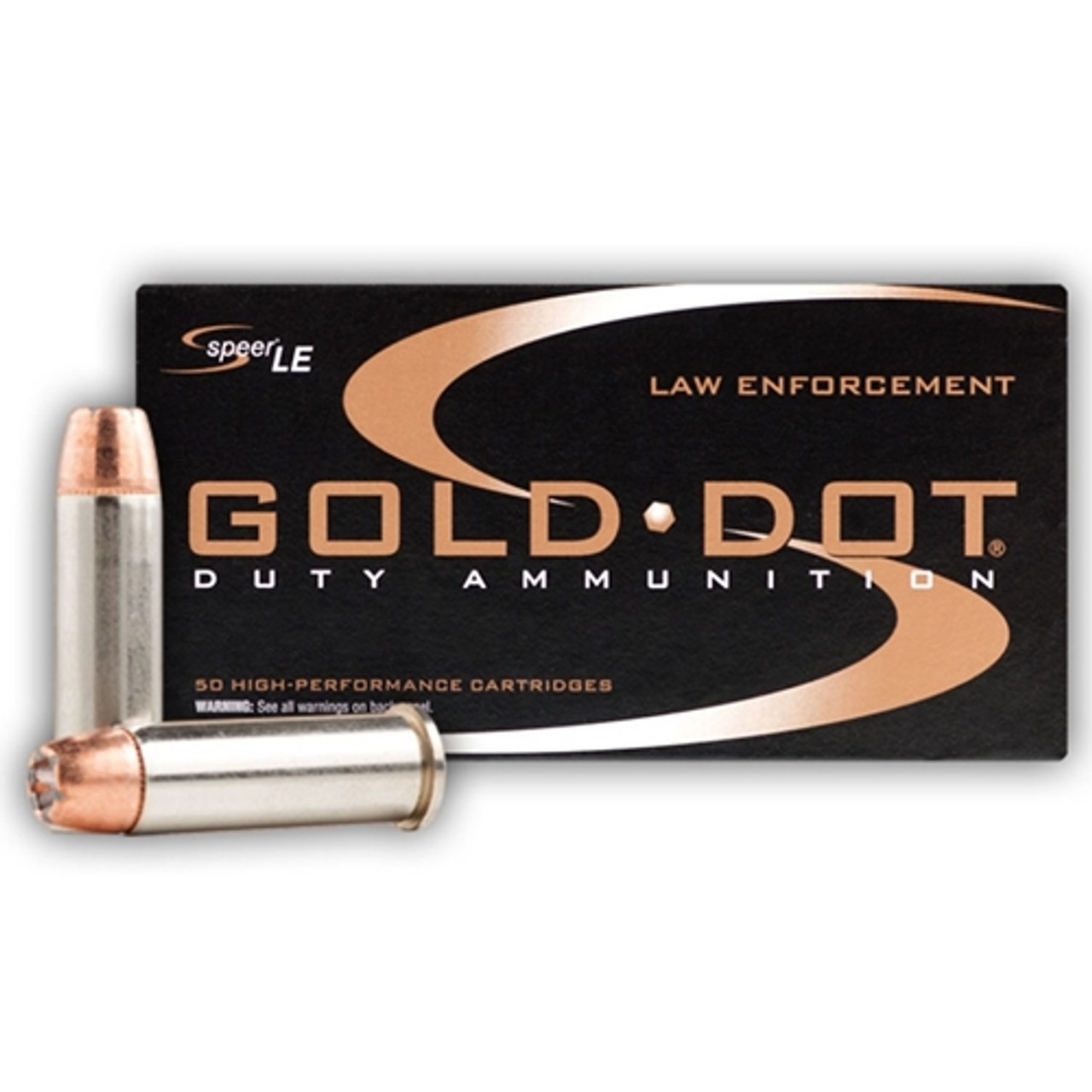 Speer LE Gold Dot JHP Ammo