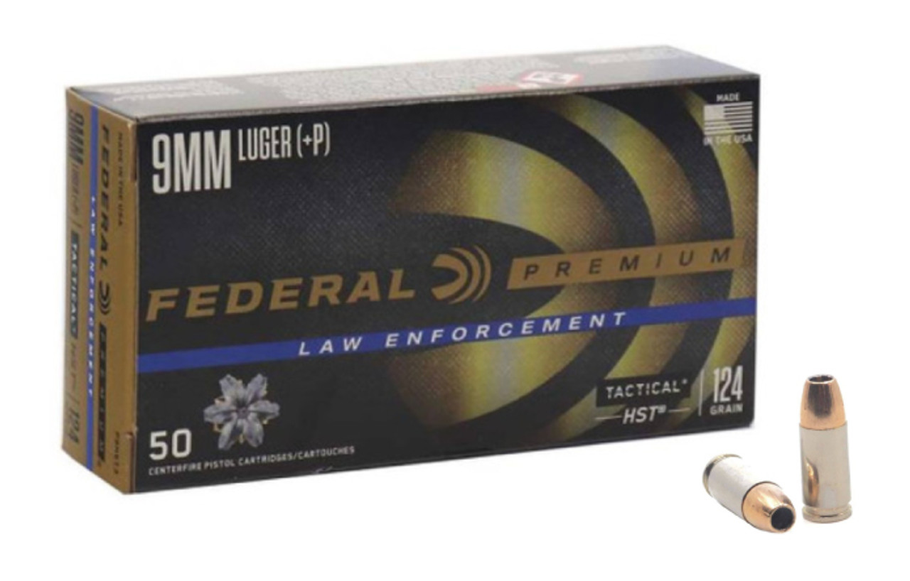 Federal Premium Law Enforcement HST JHP Ammo