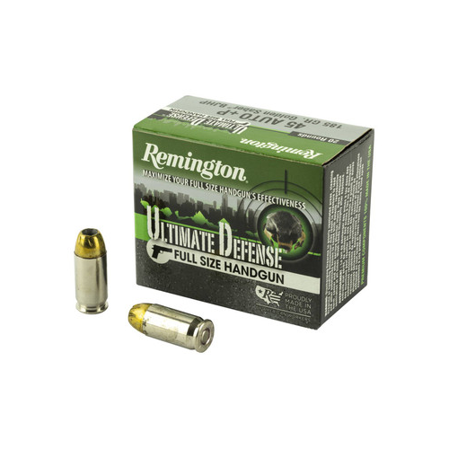Remington Ultimate Defense JHP Ammo