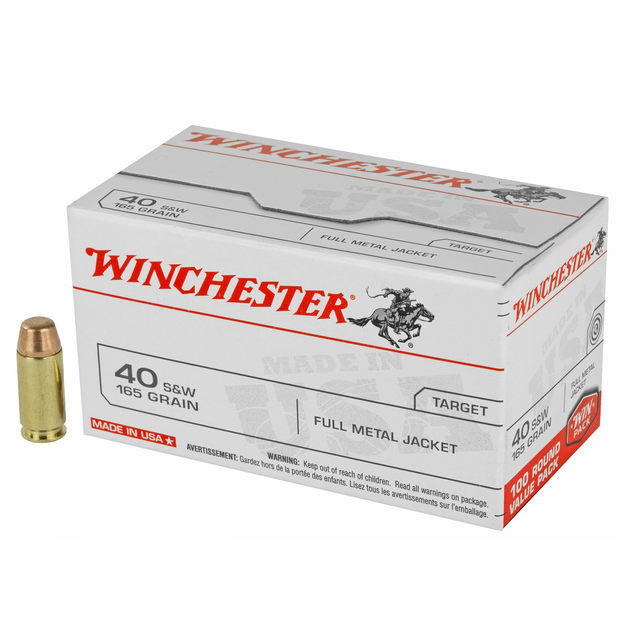Winchester USA FMJ Ammo