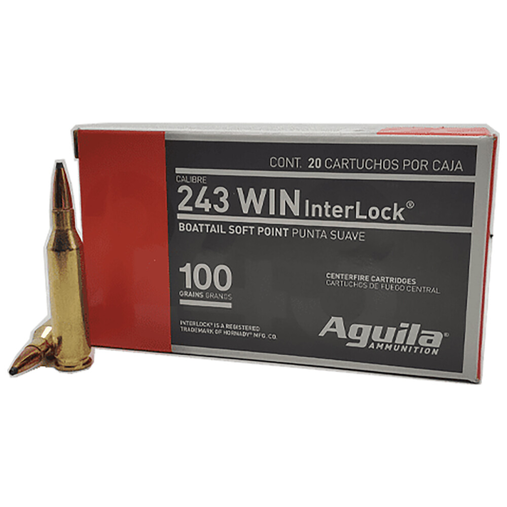 Aguila InterLock Boat Tail SP Ammo