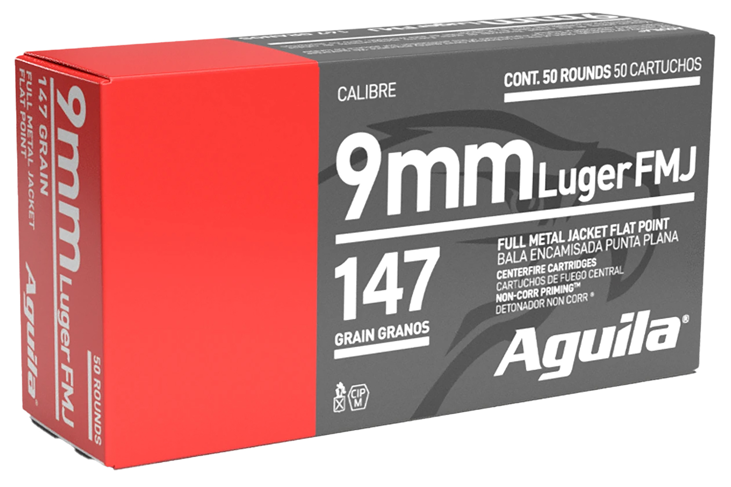Aguila Target & Range Luger Flat Point FMJ Ammo
