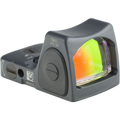 Trijicon RM06-C-700694 RM06 RMR Type 2 Adjustable LED Reflex Sight - 3.25 MOA Red Dot