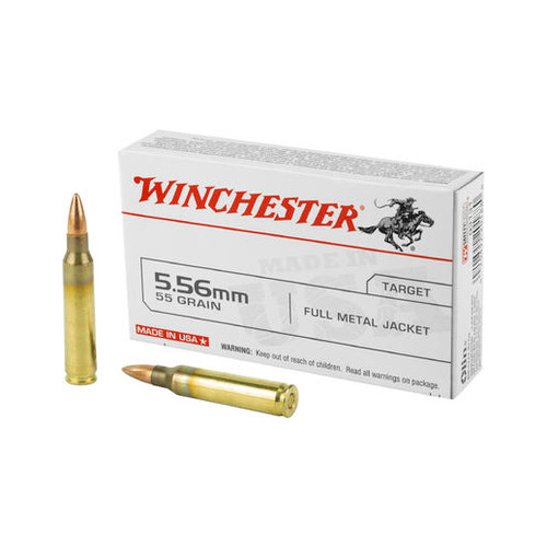 Bulk Winchester USA M193 Lead Core FMJ Ammo