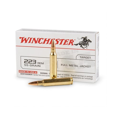 Winchester USA FMJ Ammo
