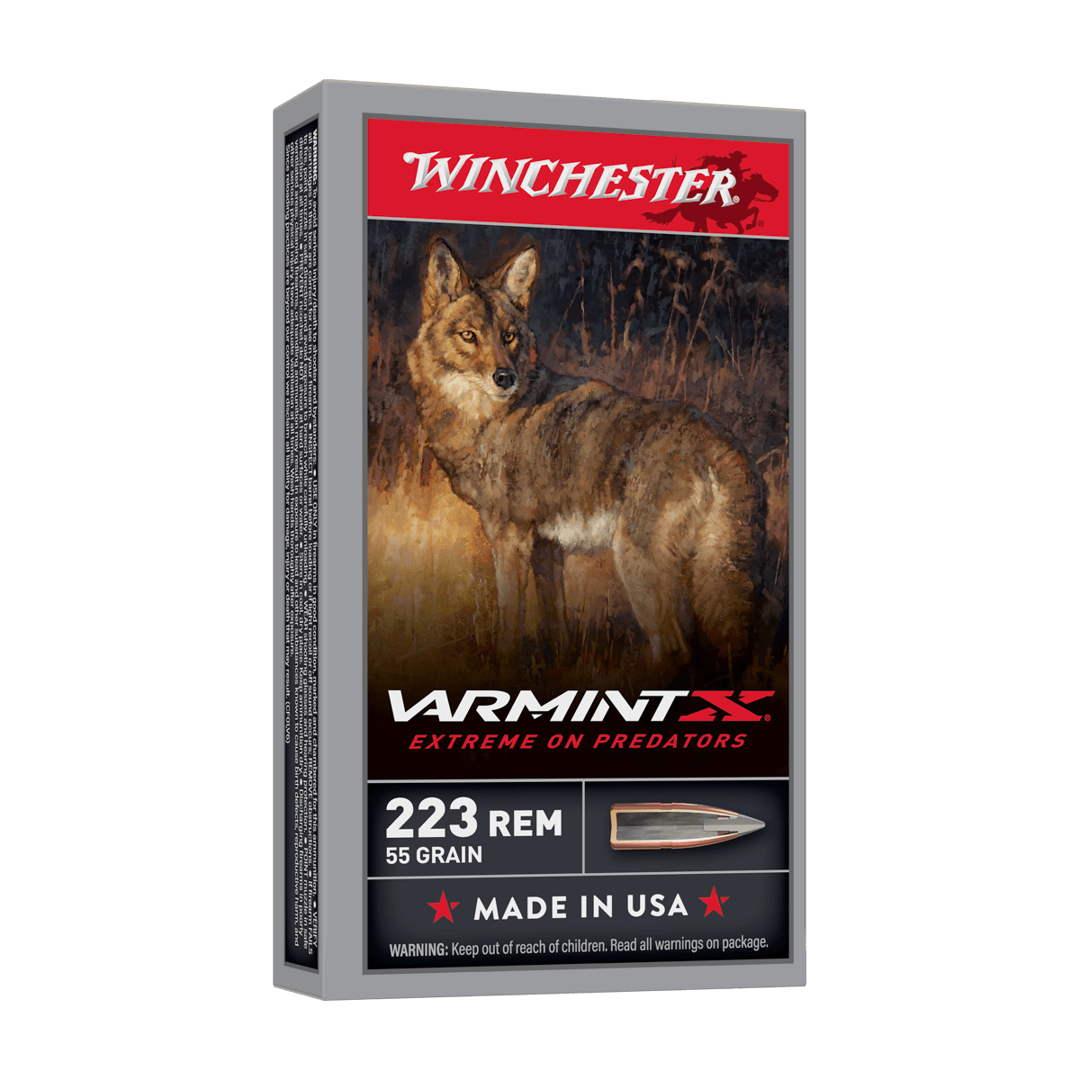Winchester Varmint X Polymer Tip Rapid Expansion Ammo