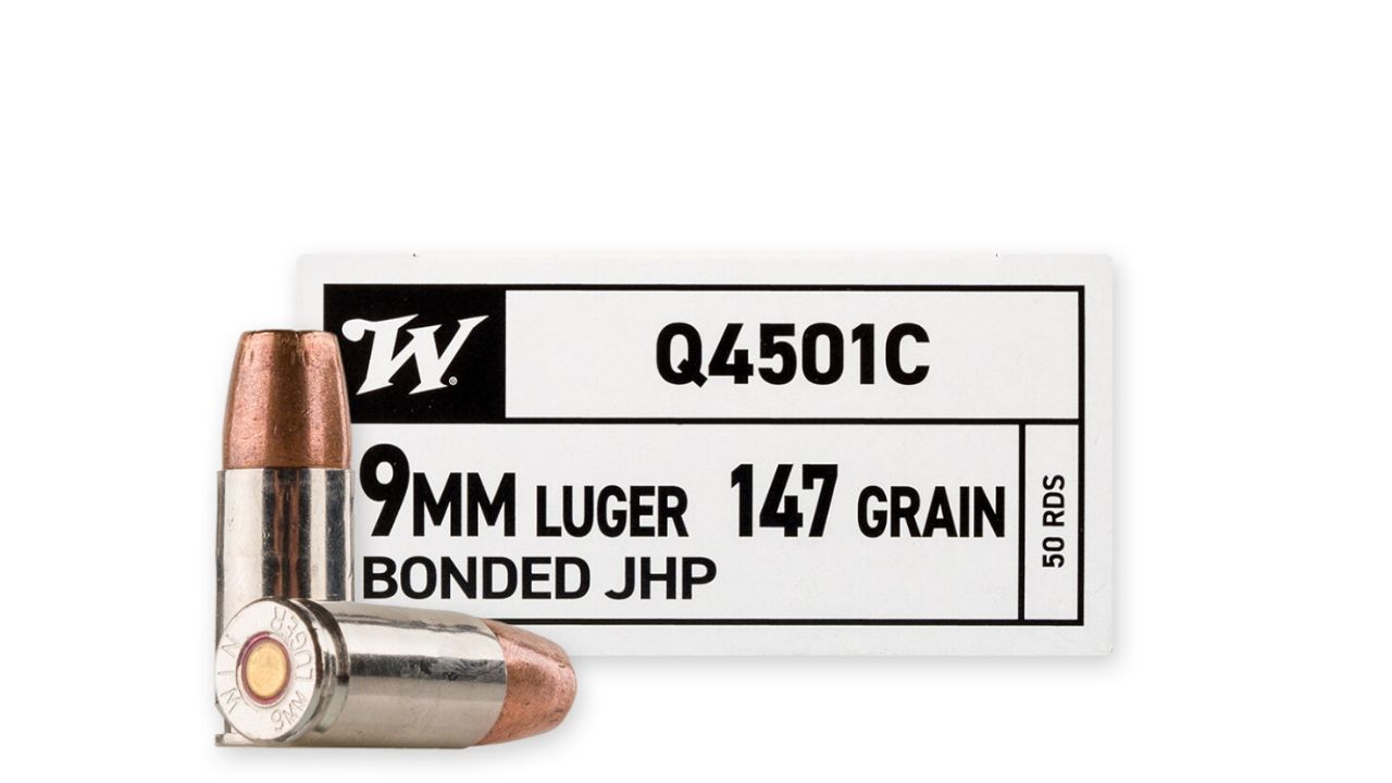 Bulk Winchester Luger Bonded JHP Ammo