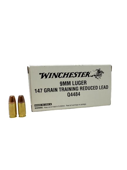 Bulk Winchester Luger Reduced Lead FMJ Ammo