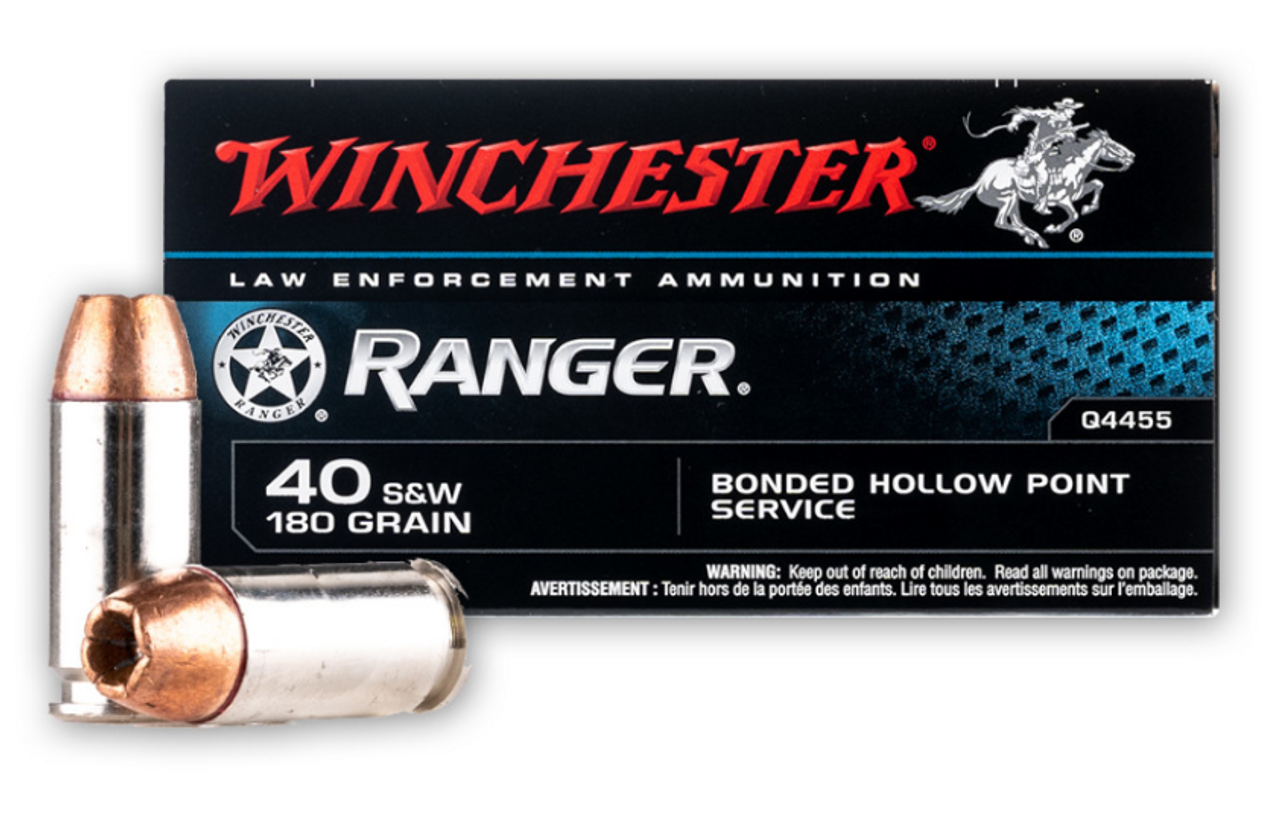 Winchester Ranger Bonded JHP Ammo