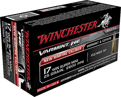 Winchester Varmint HE Polymer Tip Ammo