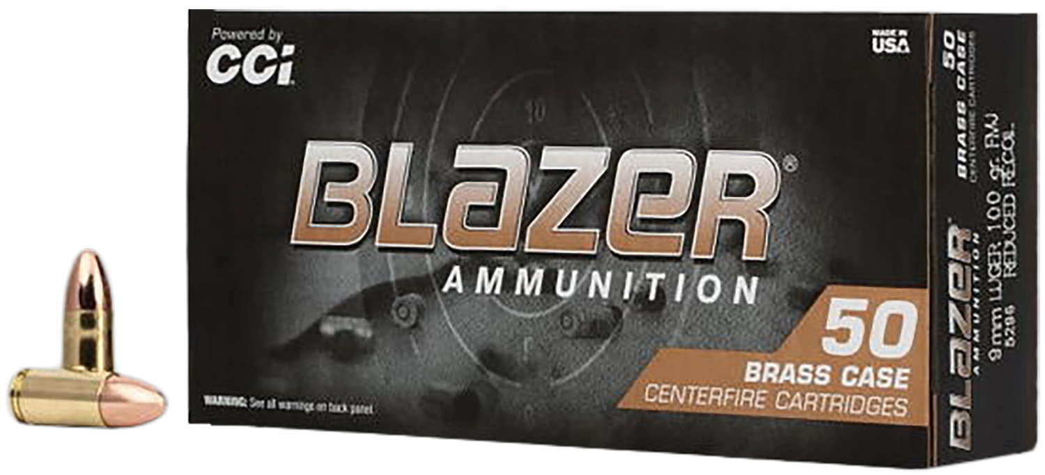 Bulk CCI Blazer Brass Luger FMJ Ammo