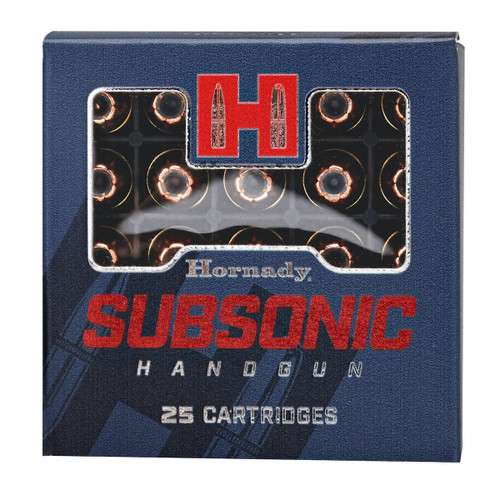 Hornady Subsonic Luger XTP Ammo