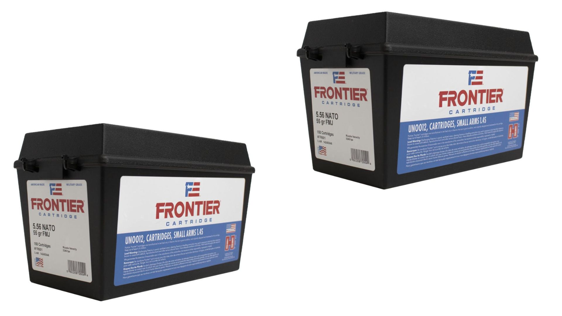 HORNADY Frontier In Can FMJ Ammo
