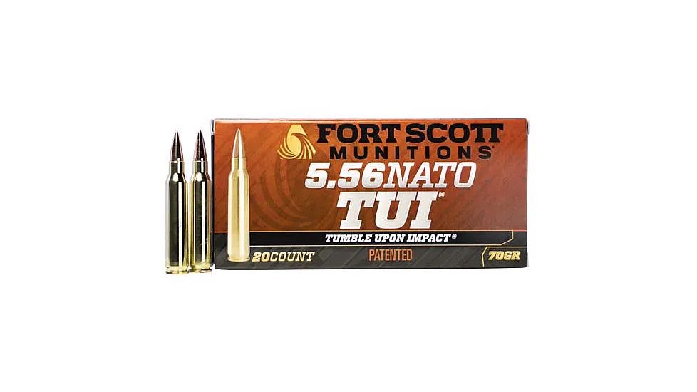 Fort Scott Munitions Tumble Upon Impact TUI Ammo