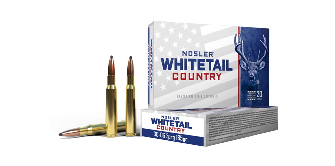 Nosler Whitetail Country Solid Base SP Ammo