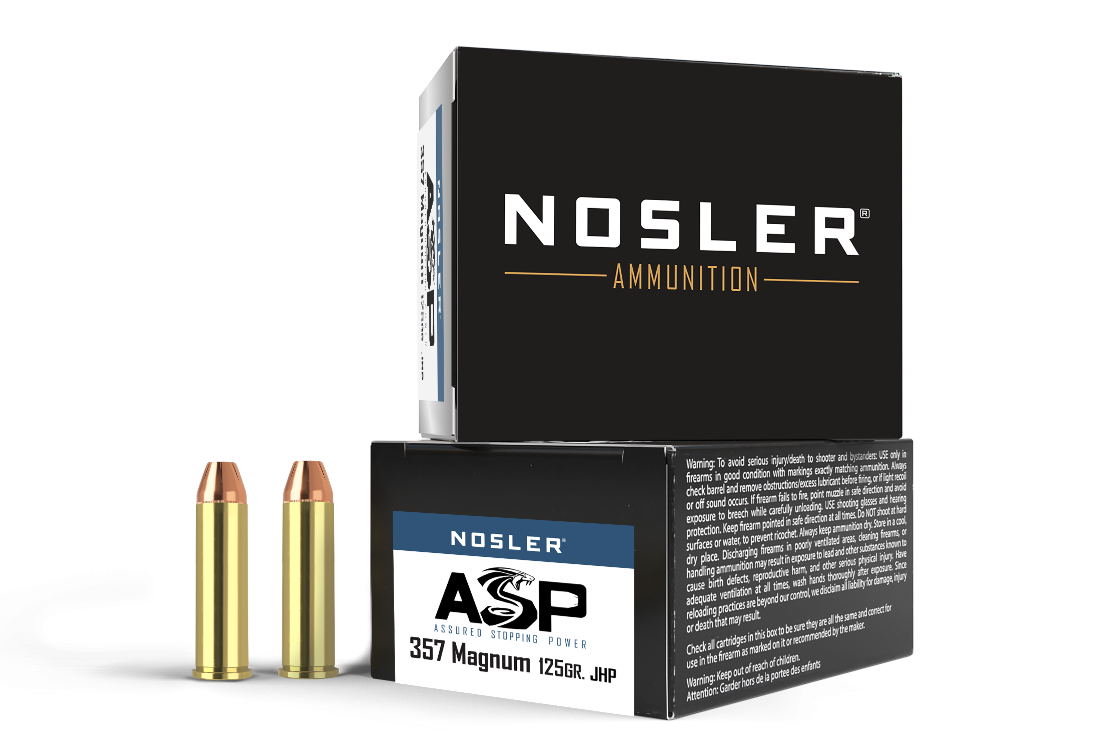 Nosler ASP JHP Ammo
