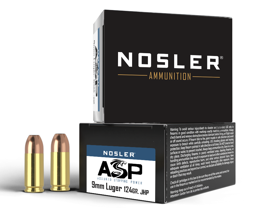 Nosler ASP JHP Ammo