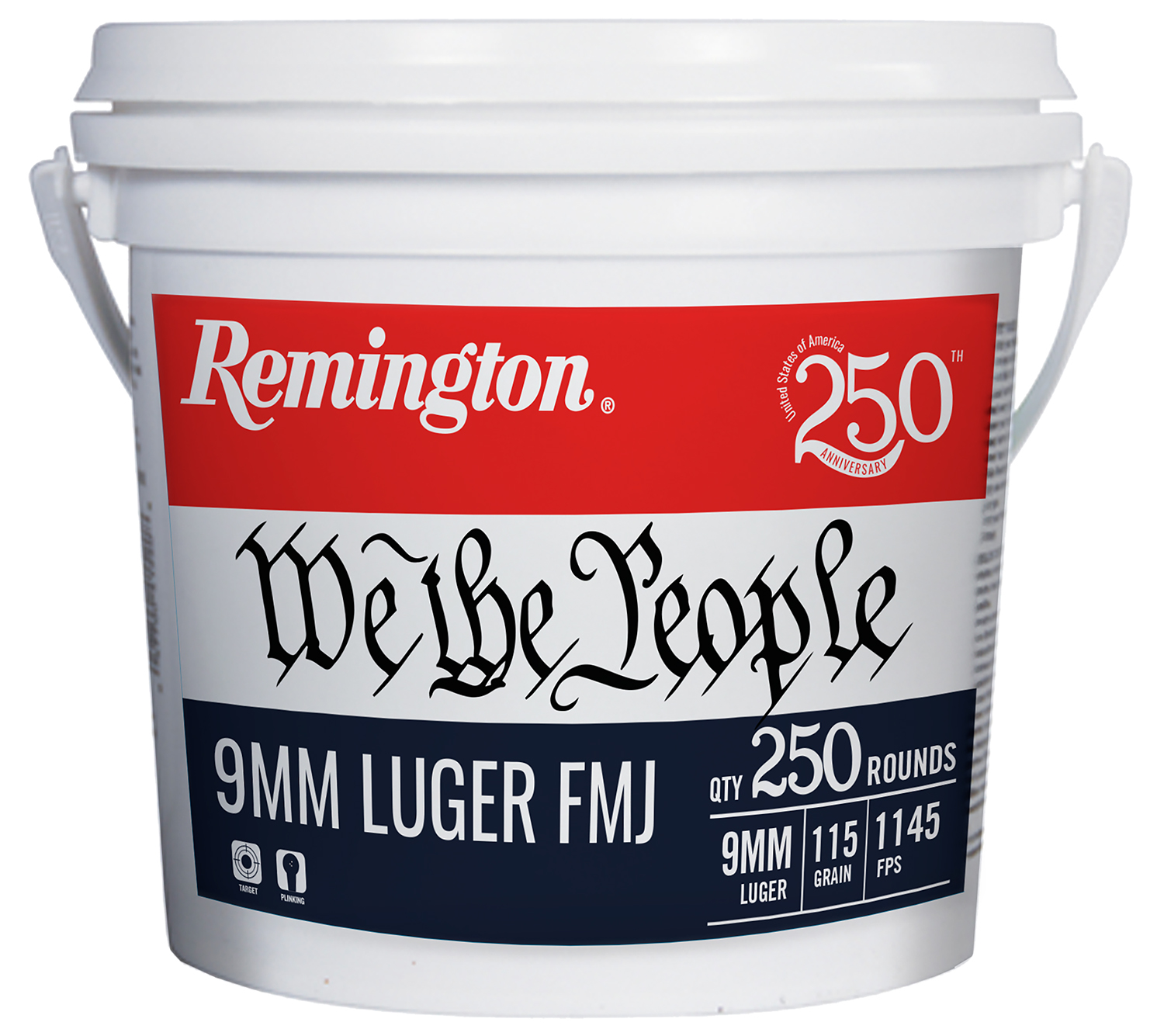 Remington Luger FMJ Ammo