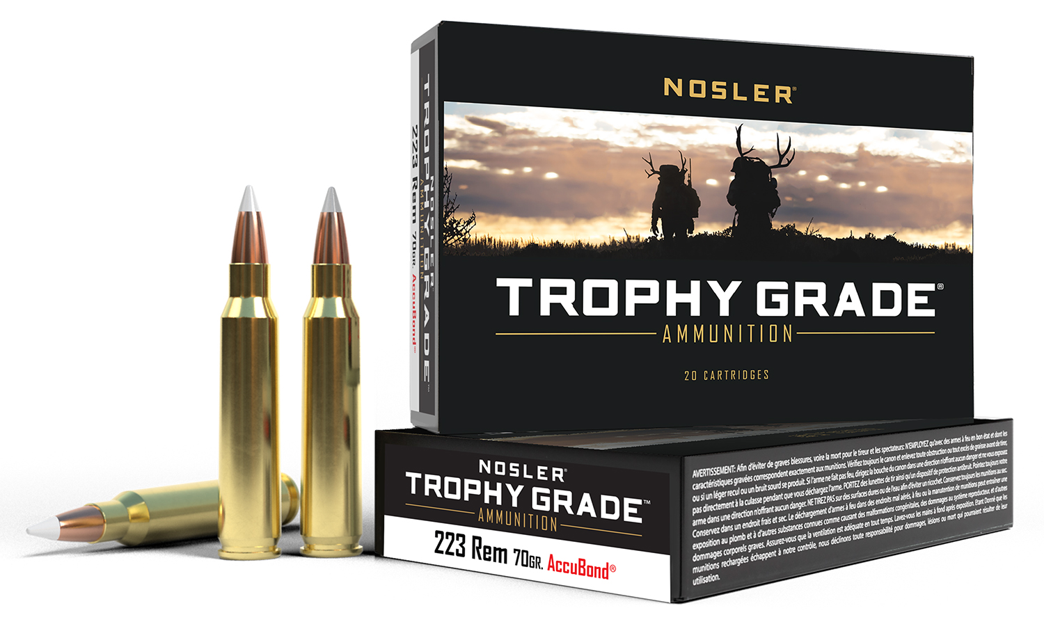 Nosler Trophy Grade Polymer Tip PT Ammo