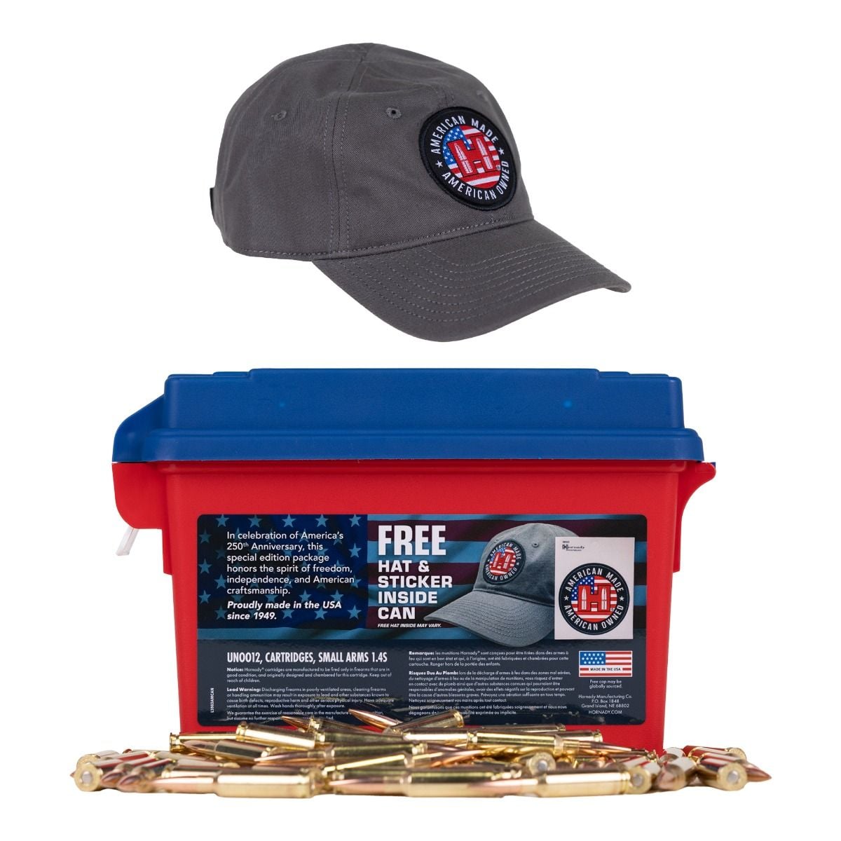 6.5mm Creedmoor Ammo - Hornady Boat Tail Ammo WAmmo Can HP Hornady Boat Tail WAmmo Can HP Ammo