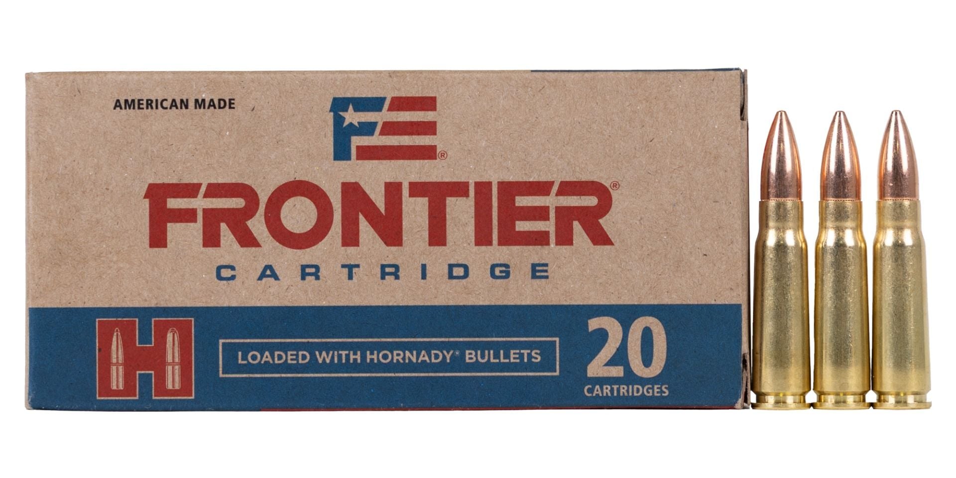 7.62x39mm Ammo - Hornady Frontier Ammo FMJ Hornady Frontier FMJ Ammo