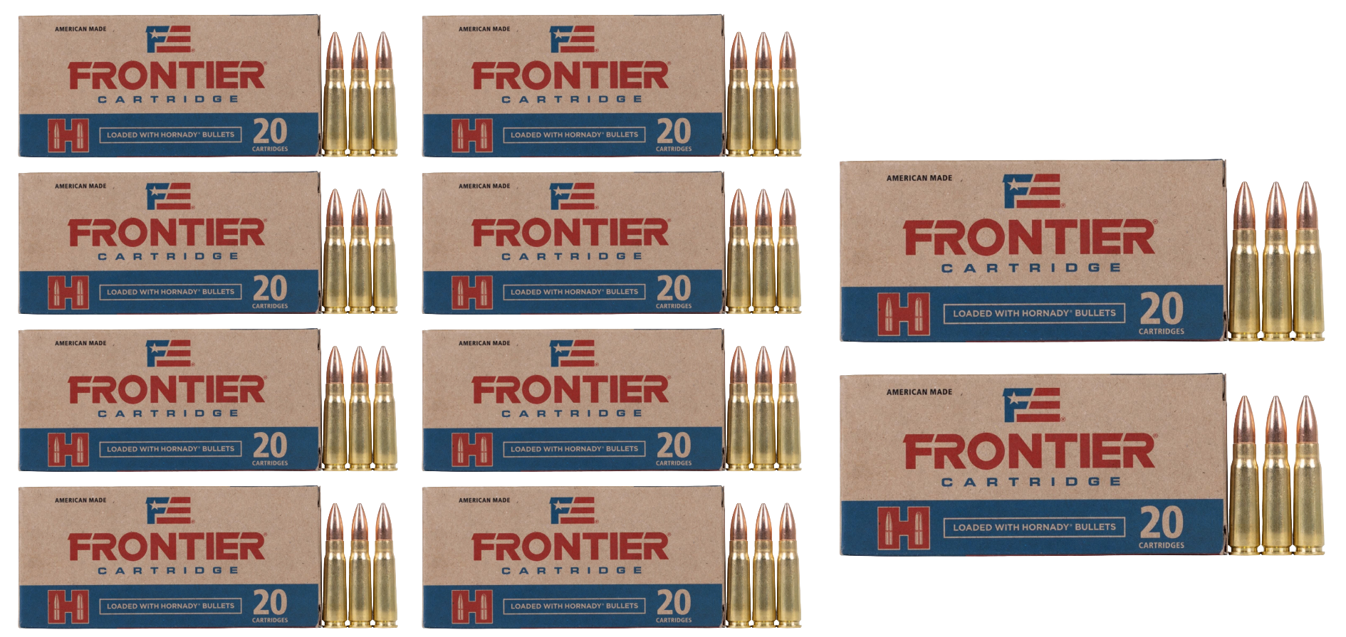 Hornady Frontier FMJ Ammo