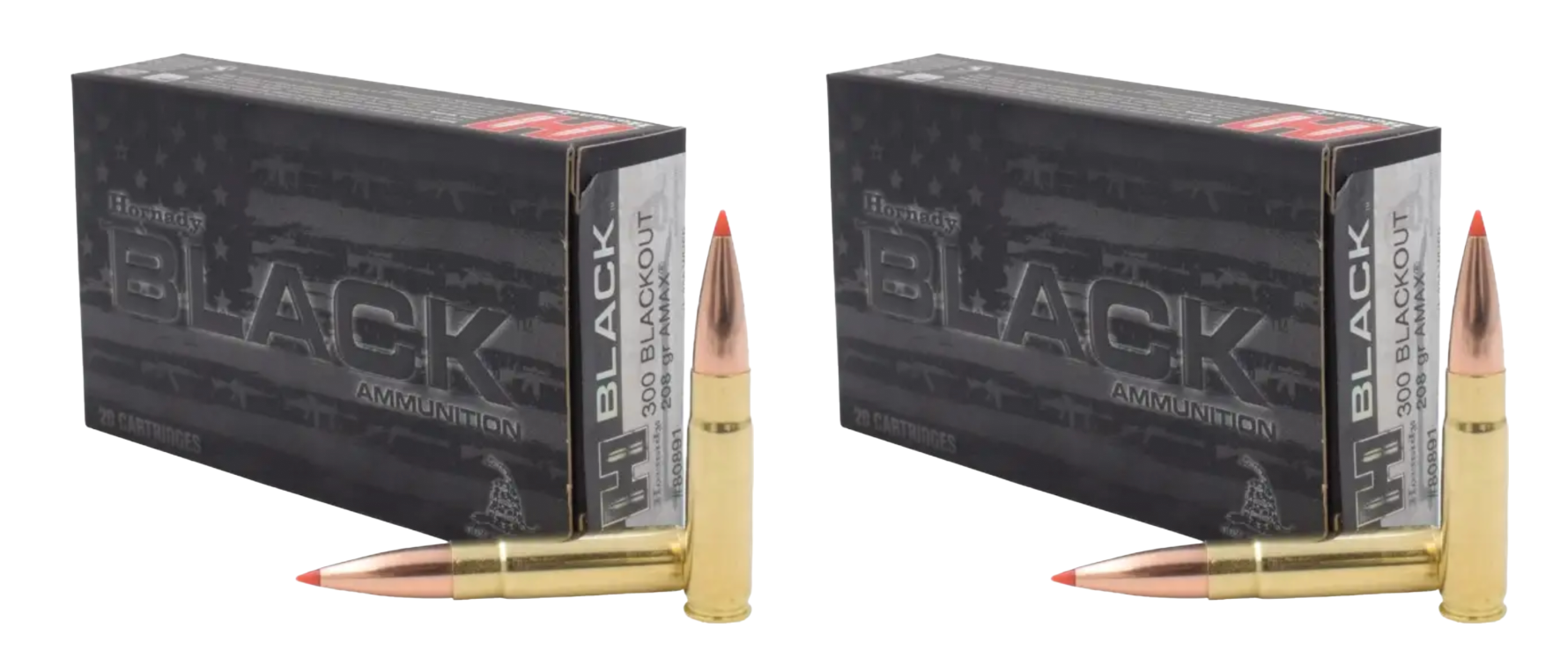 300 AAC Blackout Ammo - Hornady Black Extremely Low Drag ELD Match Ammo Hornady Black Extremely Low Drag ELD Match Ammo