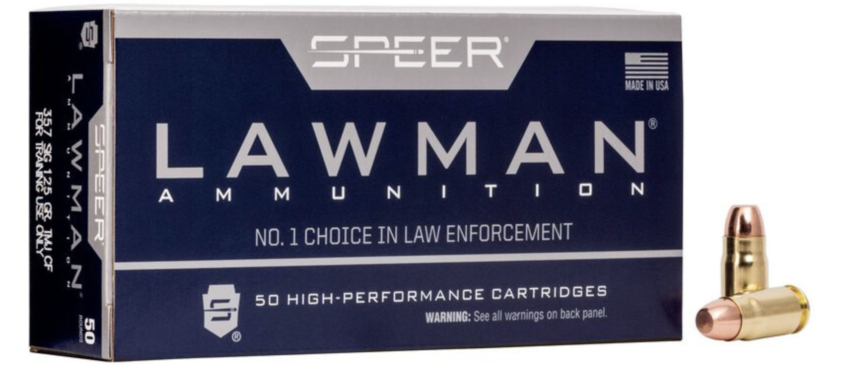 357 SIG Ammo - Speer Lawman Clean-Fire Ammo TMJ Speer Lawman Clean-Fire TMJ Ammo