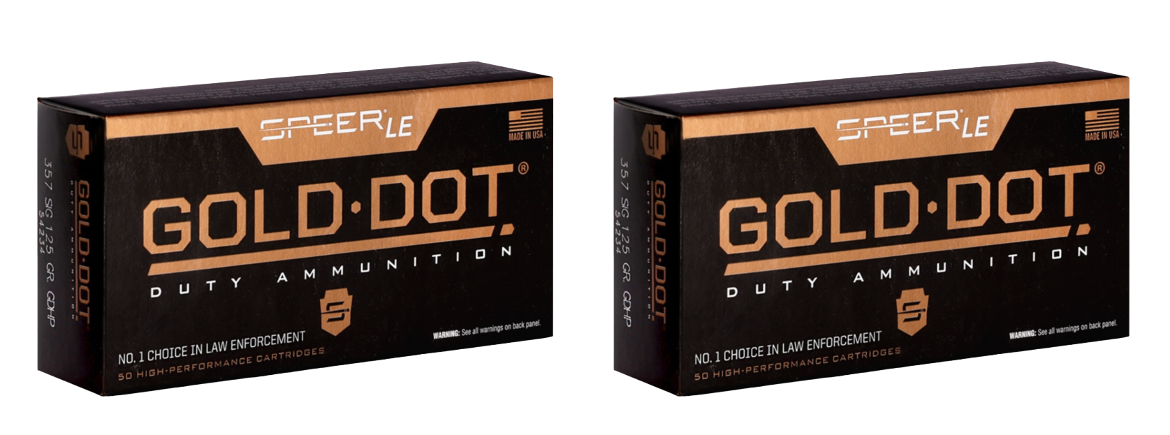Speer LE Gold Dot JHP Ammo