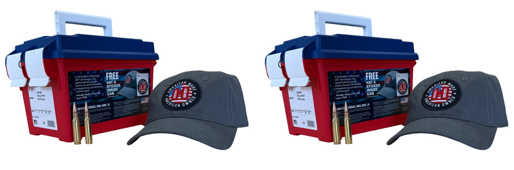 308/7.62x51mm Ammo - Bulk Hornady Anniversary Boat Tail Ammo HP Bulk Hornady Anniversary Boat Tail HP Ammo