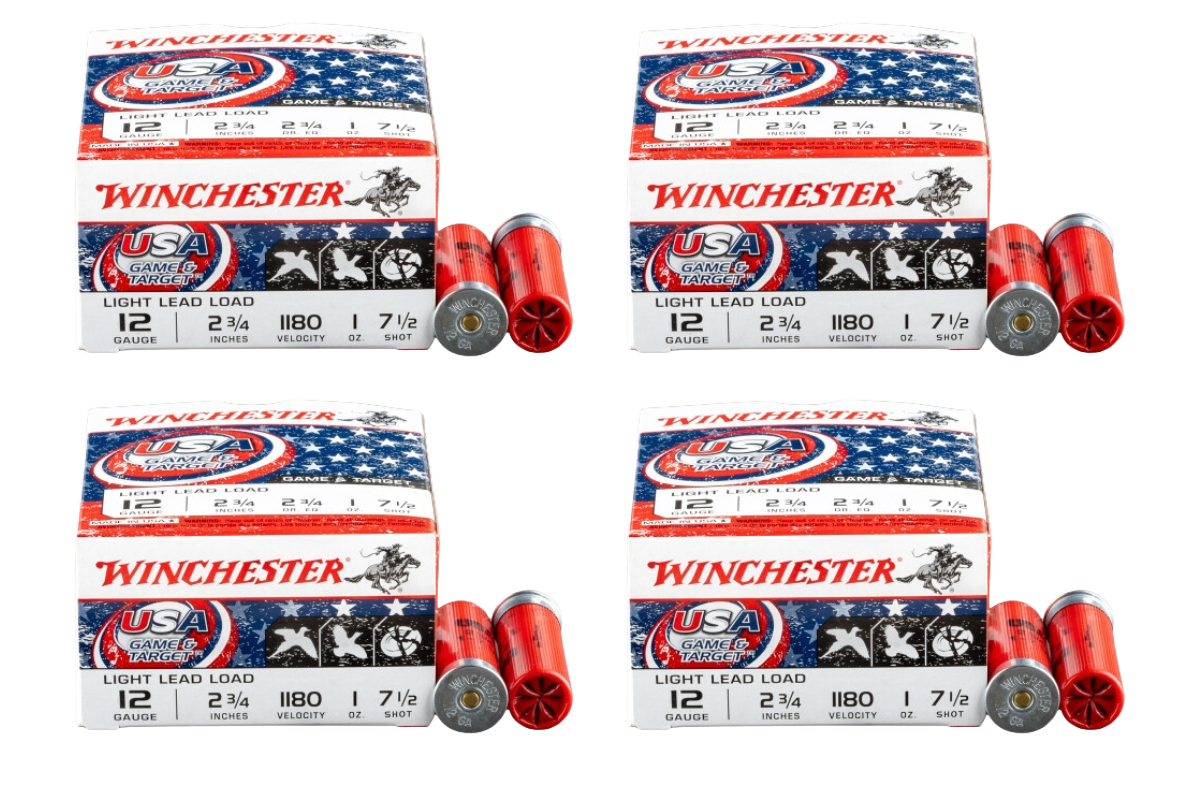 12 Gauge Ammo - Winchester USA Ammo 1oz Winchester USA 1oz Ammo