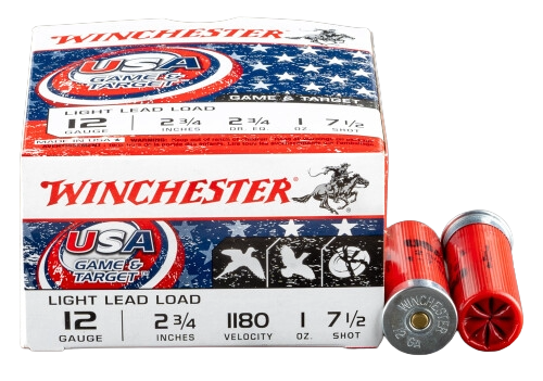 12 Gauge Ammo - Winchester USA Ammo 1oz Winchester USA 1oz Ammo