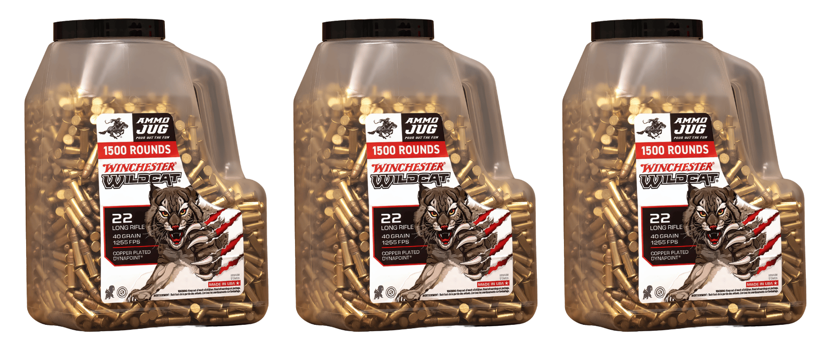 Bulk Winchester Wildcat CP Dynapoint In Jug HP Ammo