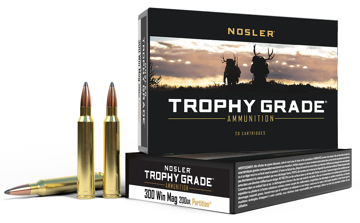Nosler Trophy Grade Partition SP Ammo
