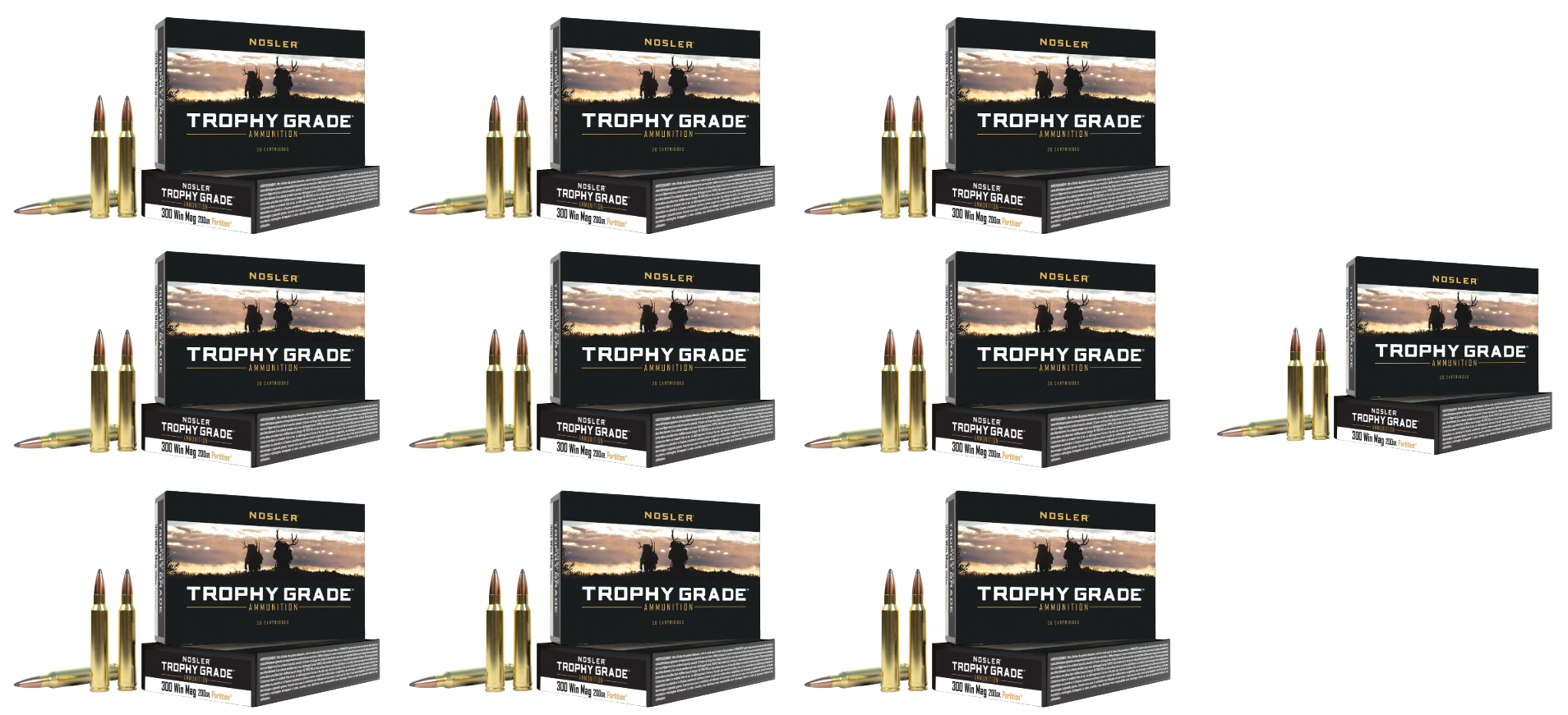 Nosler Trophy Grade Partition SP Ammo