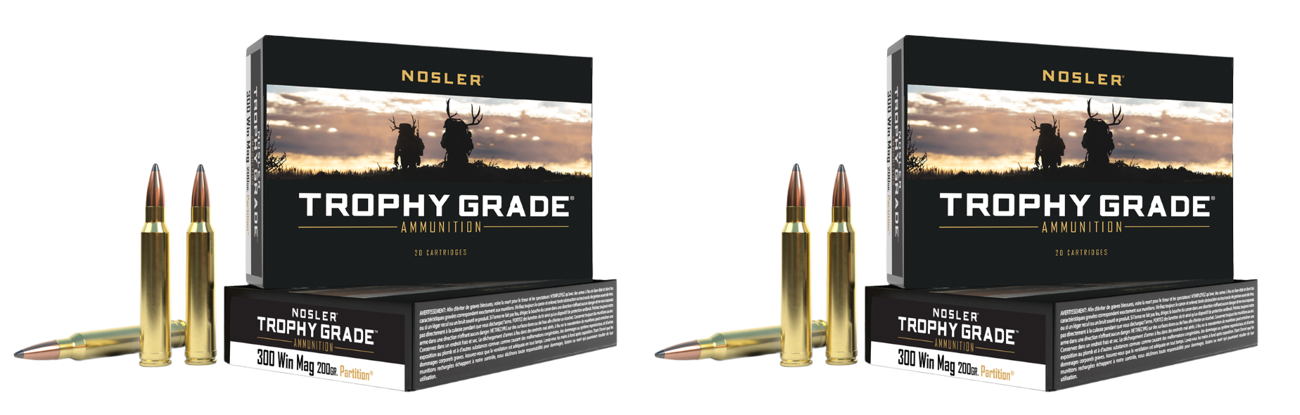 Nosler Trophy Grade Partition SP Ammo