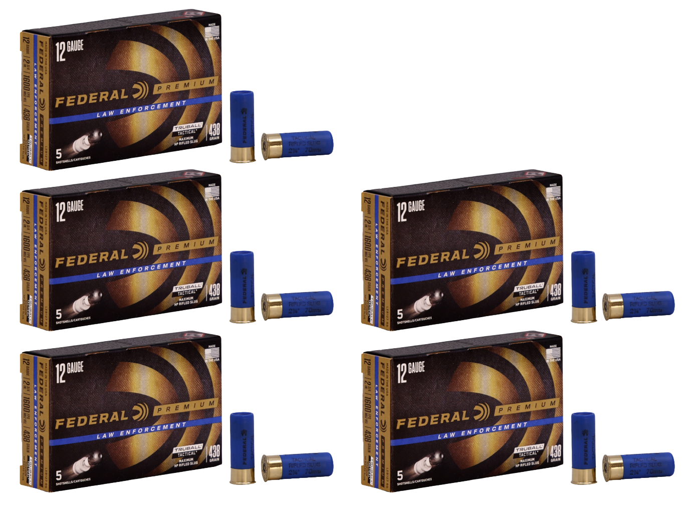 12 Gauge Ammo - Federal RS LE Truball Rifled Ammo 1oz Federal RS LE Truball Rifled 1oz Ammo