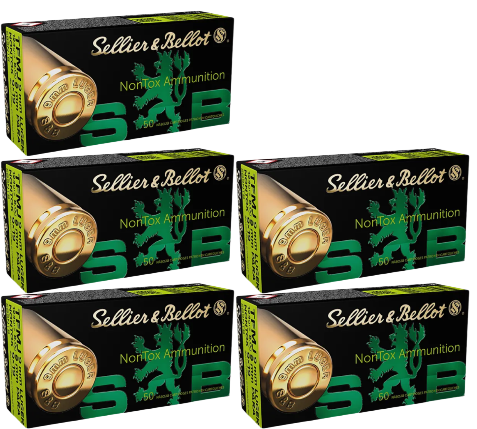 Sellier & Bellot Non-Toxic FMJ Ammo