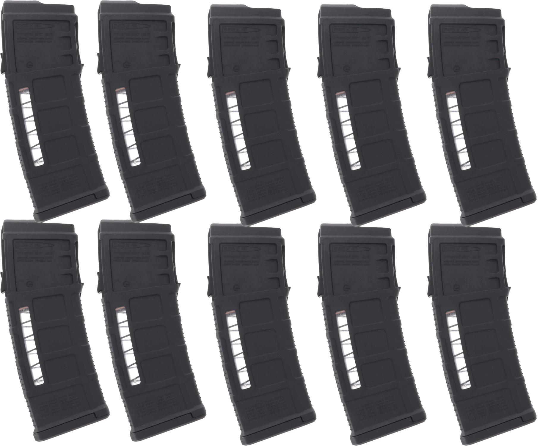 Magpul PMAG 30 AUS Gen M3 Steyr AUG 5.56/.223 30-Round Window Magazine, Black