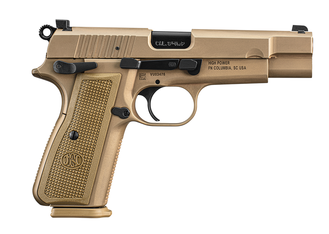 FN High Power 9mm 10rd Pistol, 4.7' Barrel