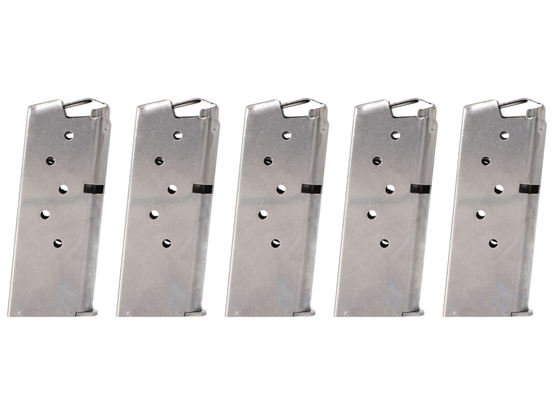 Sig Sauer MAG-938-9-6 P938 9mm 6-Round Magazine, Silver