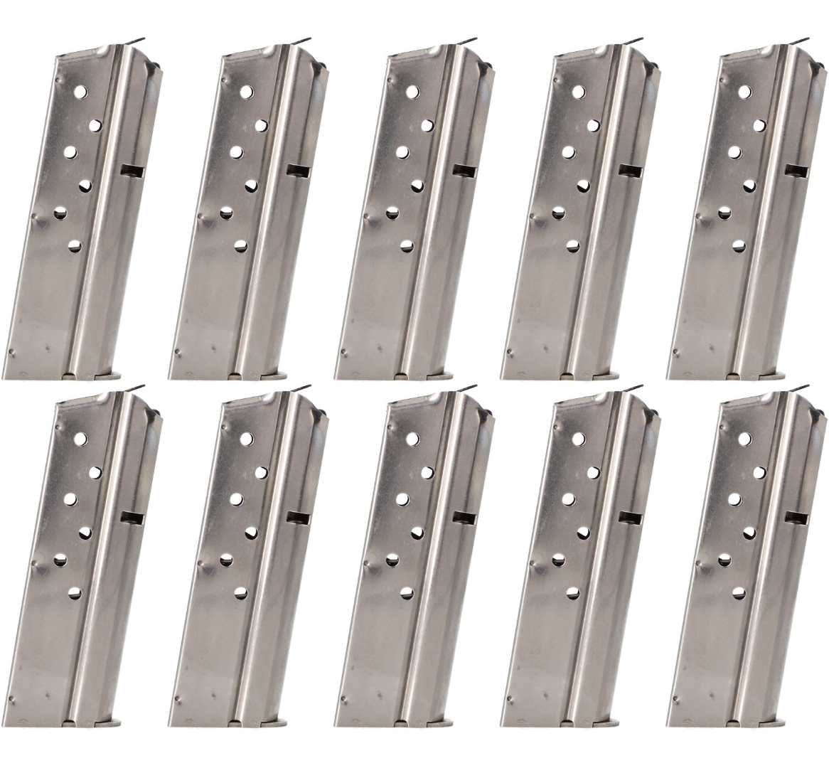 Sig Sauer MAG-1911-9-8 1911 9mm 8-Round Magazine, Silver
