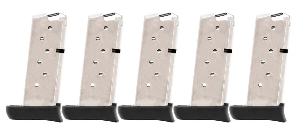 Sig Sauer MAG-938-9-7 P938 9mm 7-Round Magazine, Silver