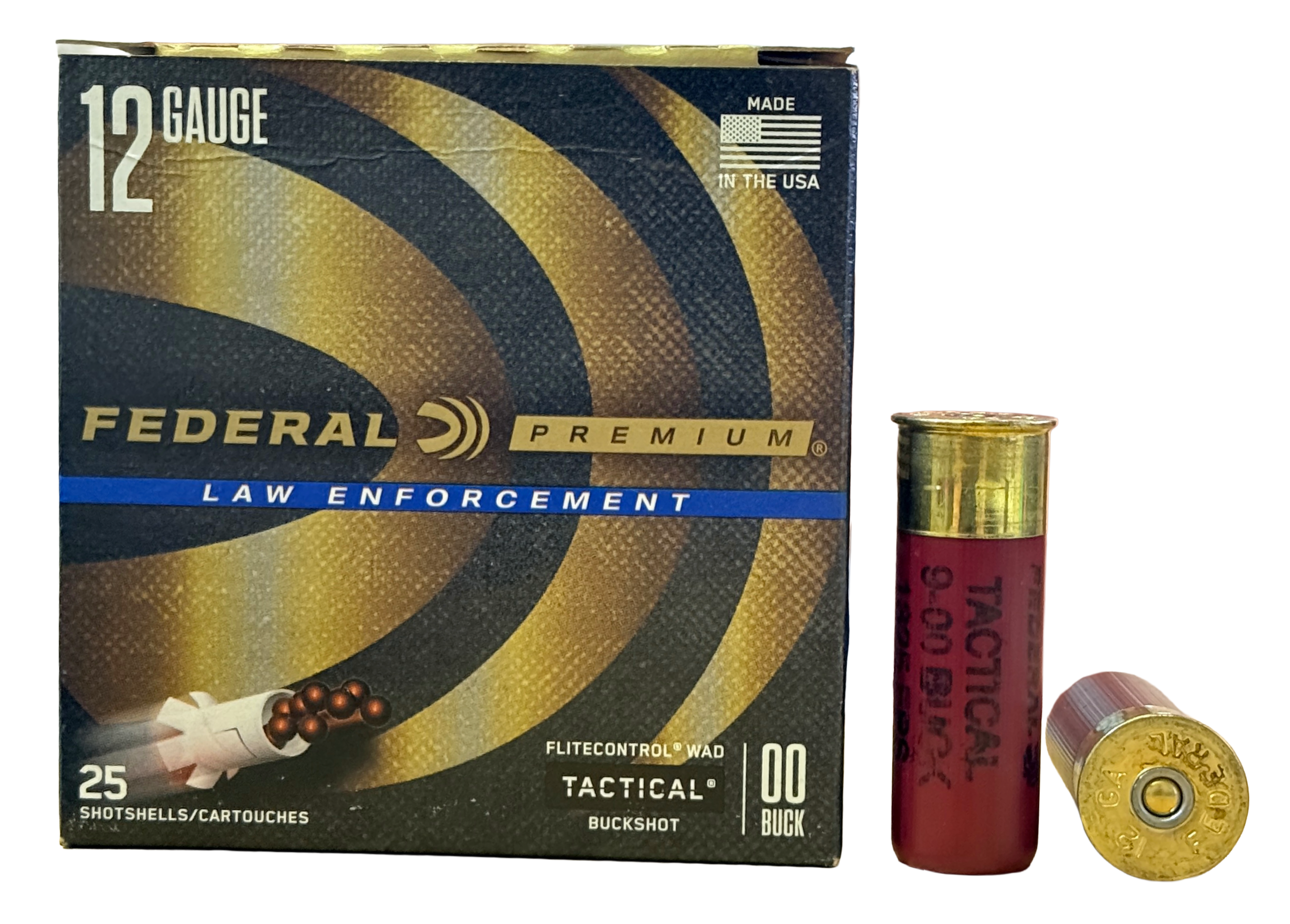 12 Gauge Ammo - Federal LE Premium Ammo Buck Federal LE Premium Buck Ammo