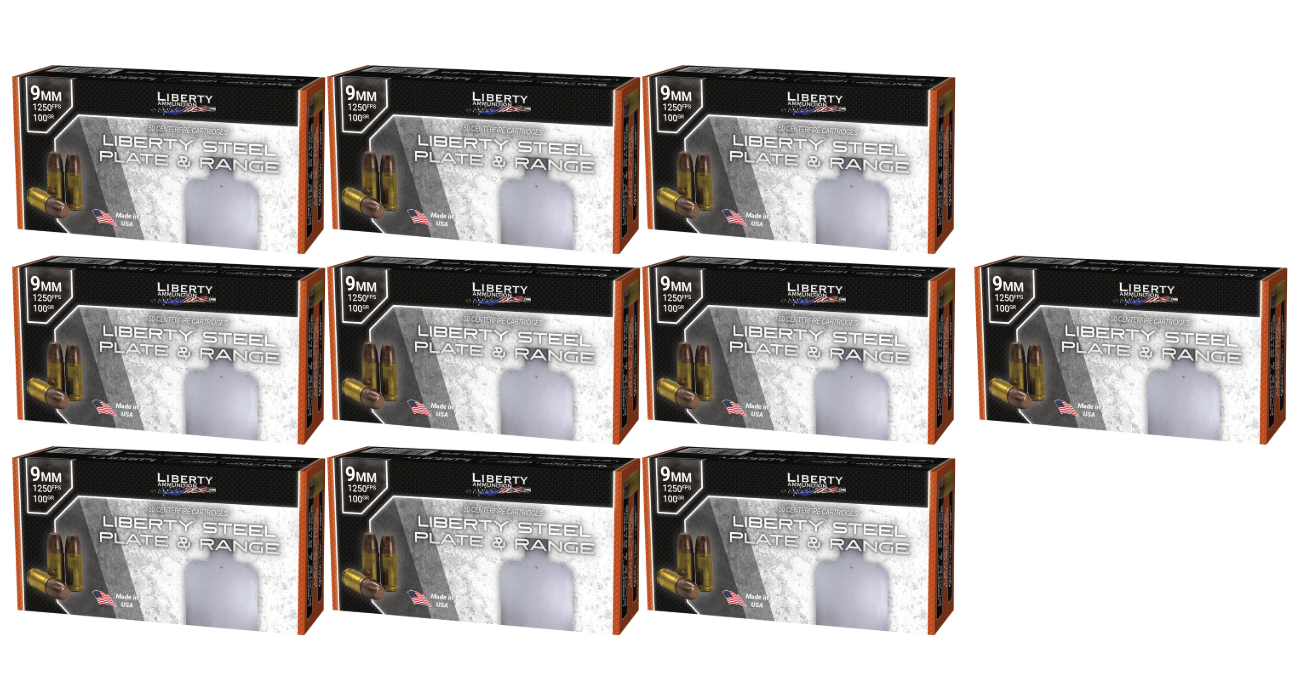 Bulk Liberty Steel Plate & Range FMJ Ammo