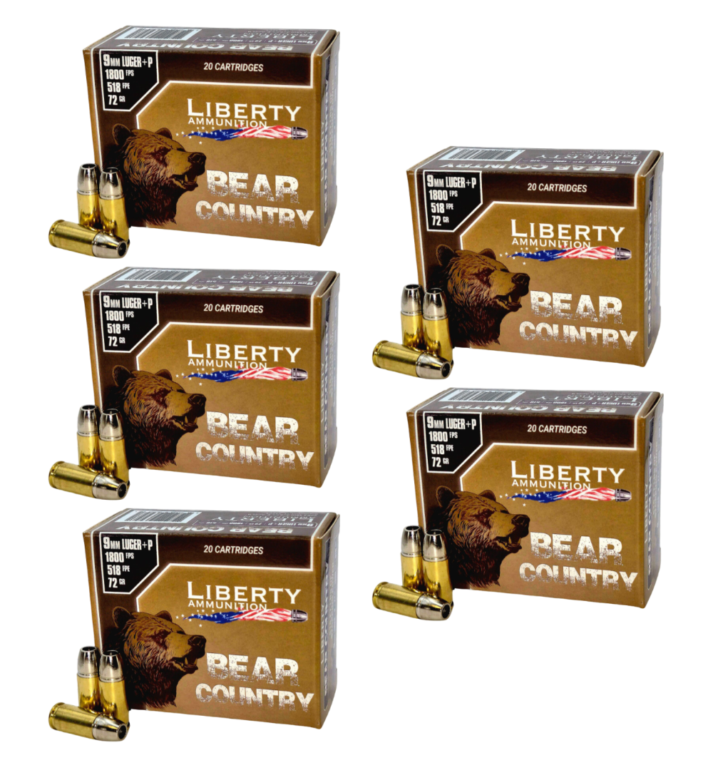 Liberty Bear Country HP +P Ammo