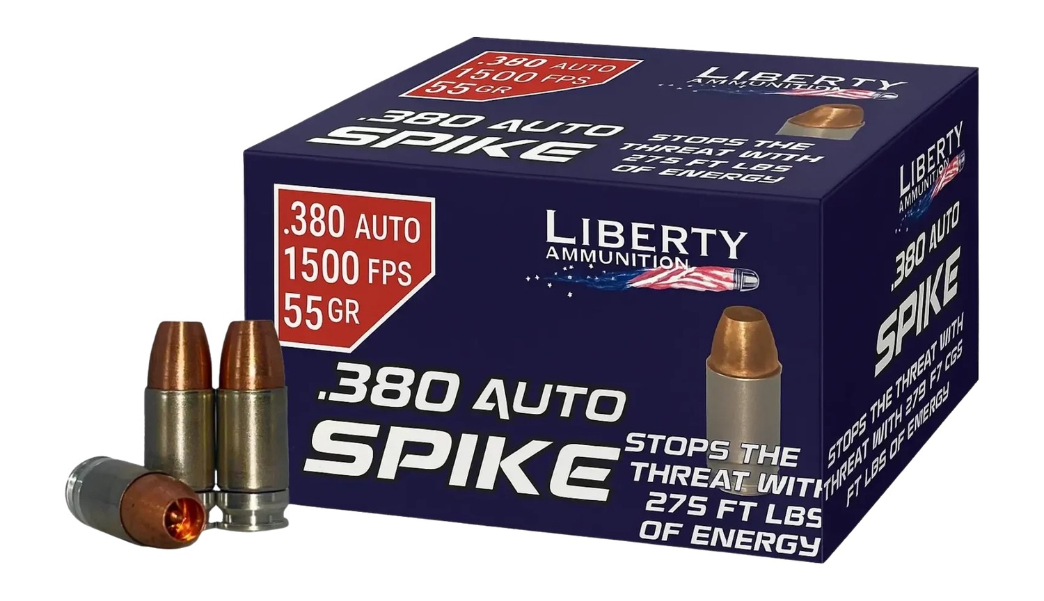 380 Auto Ammo - Liberty Ammo HP Liberty HP Ammo